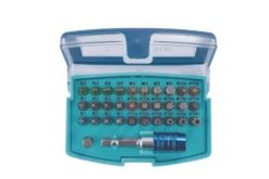 Bitsortiment Torsión 32-tlg.Schlitz/PH/PZD/TX/TX-BO/6Kt.Torsionsbits TECWERK