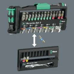Bit-/Steckschlüsselset Bicycle Set 3 41-tlg.BZT PH/TORX®/Schlitz/6-KT.WERA