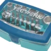 Bit-/Steckschlüsselset 24-tlg.Schlitz/PH/PZD/T/Knarre/6 Nüsse TECWERK