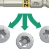 Bit 867 TORX® HF 1/4 Zoll TX 15 L.50mm m.Farbleitsystem WERA