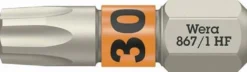 Bit 867 TORX® HF 1/4 Zoll TX 30 L.25mm m.Farbleitsystem WERA