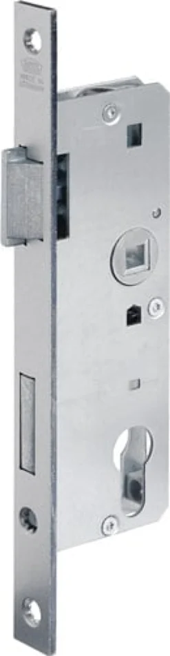 BKS Glastür-Einsteckschloss 0007 PZW 20/45/72/8mm DIN R silber ktg - 71016