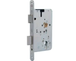 BKS Panik-Einsteckschloss 2327 Fkt.E rd 24/65/72/9mm DIN L/R VA 2-flg - B-23270-27-L-8