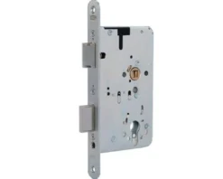 BKS Panik-Einsteckschloss 2324 Fkt.D rd 24/65/72/9mm DIN L/R VA - B-23240-44-L-8