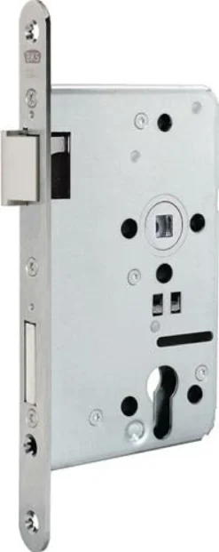 BKS Panik-Einsteckschloss 1201 Fkt.B rd 24/55/72/9mm DIN re.VA - B-12010-B4-R-8