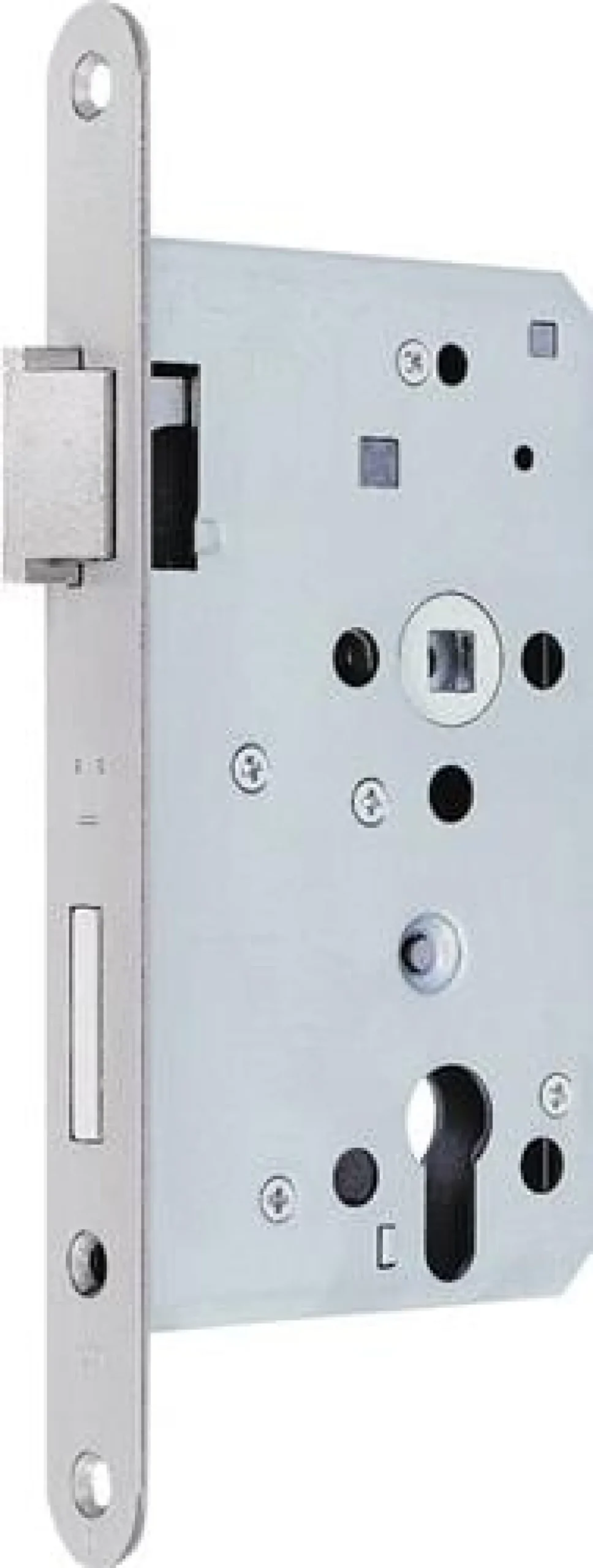 BKS Panik-Einsteckschloss 1201 Fkt.D rd 20/55/72/9mm DIN R VA - B-12010-34-R-8