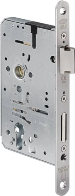 BKS Panik-Einsteckschloss 2326 Fkt.E rd 24/65/72/9mm DIN L/R VA - B-23260-27-L-8