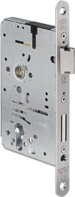 BKS Panik-Einsteckschloss 2326 Fkt.E rd 24/65/72/9mm DIN L/R VA - B-23260-27-L-8