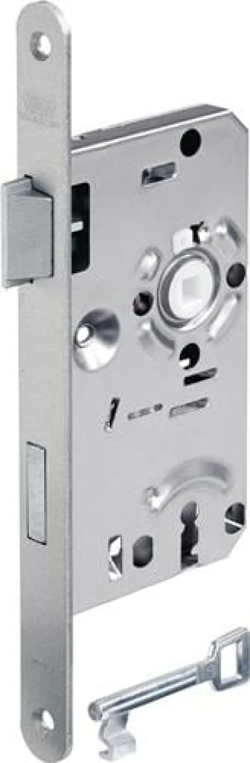 BKS ZT-Einsteckschl.0215 BB 20/ 55/72/8mm DIN L silber rd Kl 1 Zinkdruckgruss - 2150126