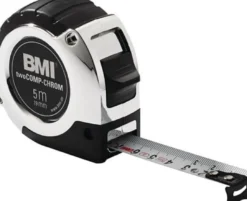 BMI Taschenrollbandmaß chrom L.2m B.16mm mm/cm EG II Ku.Automatic - 475241221