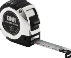 BMI Taschenrollbandmaß chrom L.2m B.16mm mm/cm EG II Ku.Automatic - 475241221