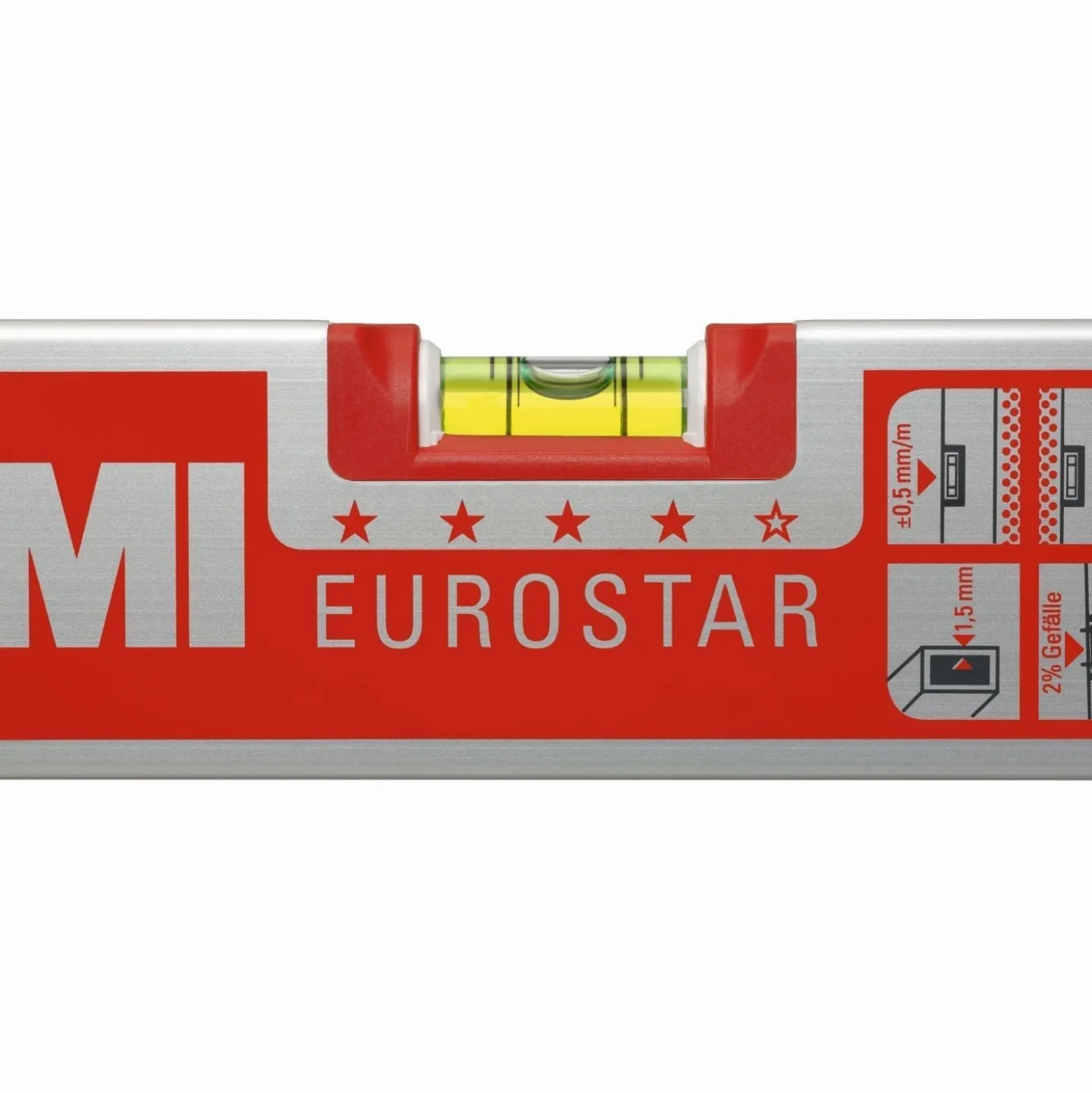 BMI Wasserwaage Eurostar Alu-WW - 120cm - 690120E