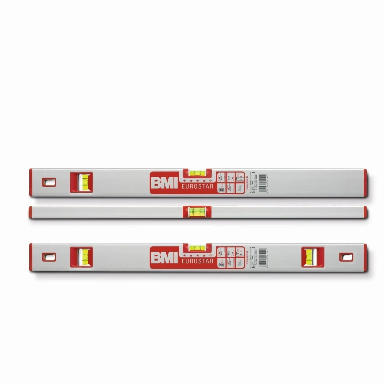 BMI Wasserwaage Eurostar Alu-WW - 120cm - 690120E