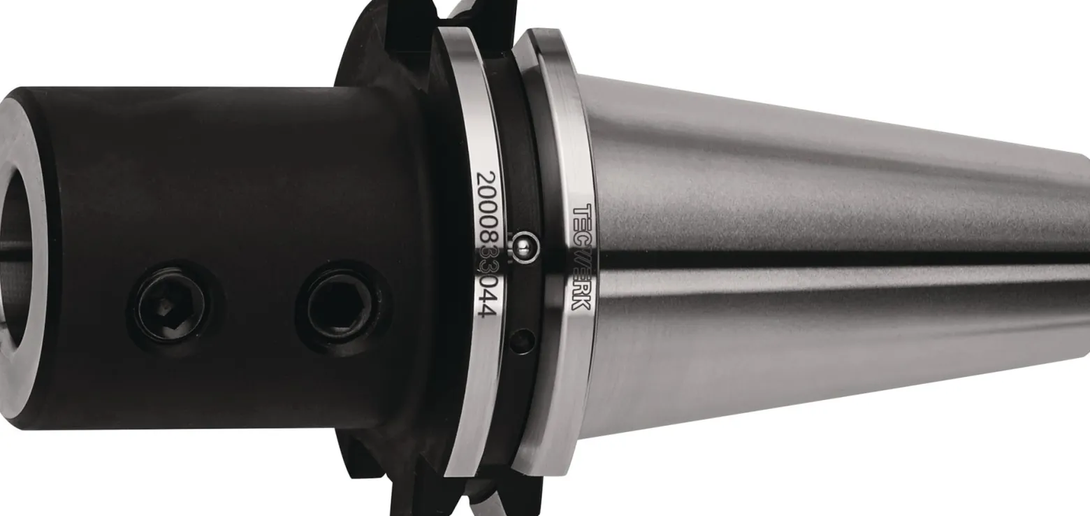 Bohrerhalter E1 DIN 69871AD/B Spann-D.32mm SK40 A.-L.75mm TECWERK
