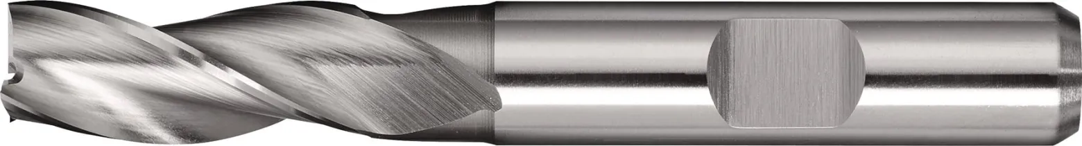 Bohrnutenfräser DIN 844 TypN D.12mm HSS-Co8 Weldon Z.3 lang TECWERK