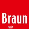 BRAUN Eimerseil 25m 4-litzig gedreht,m.Schlaufe 18mm - 71318-25-SCH/W/EAN