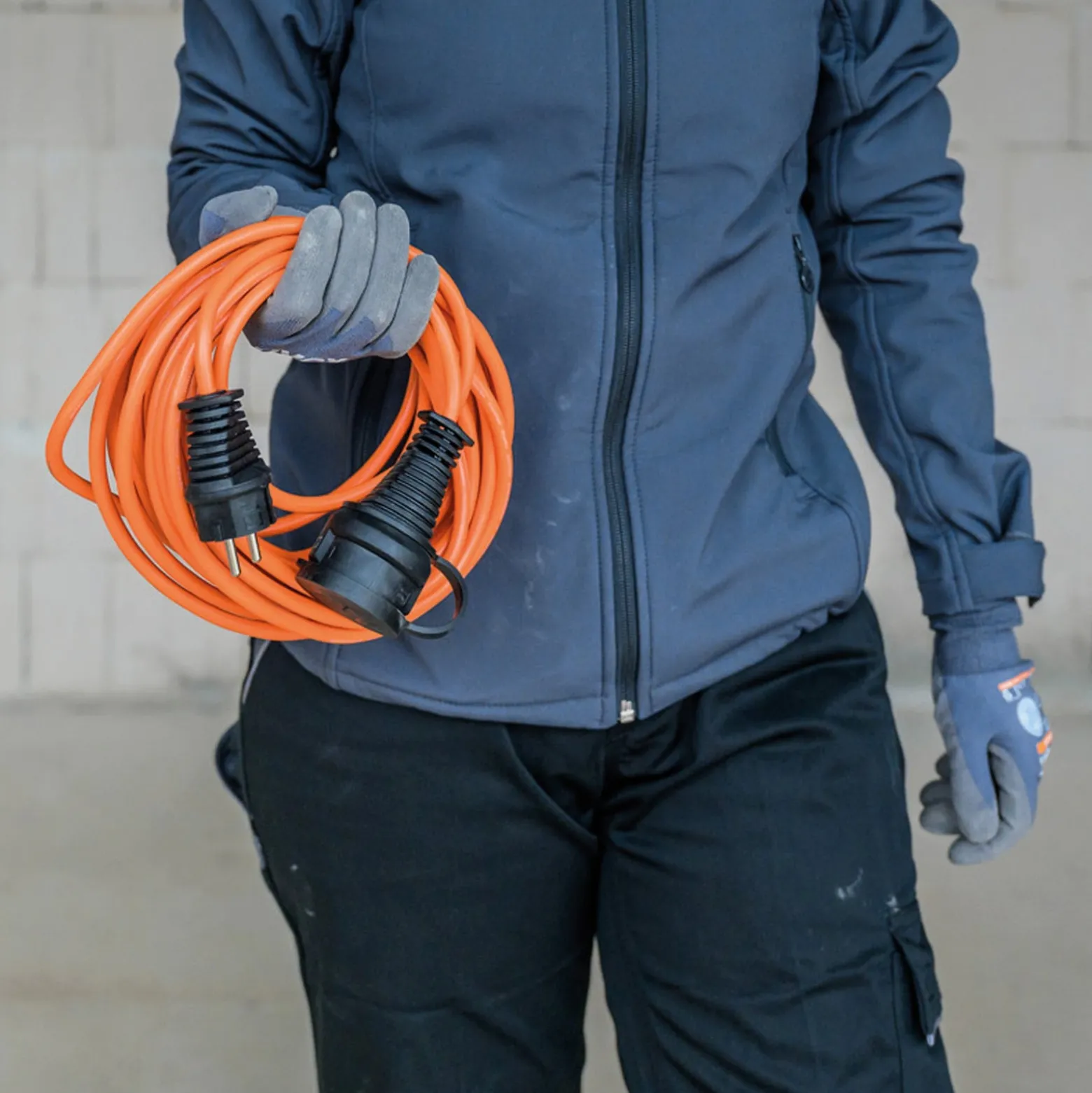 Brennenstuhl BREMAXX Verlängerungskabel IP44 10 m AT-N05V3V3-F 3G1,5 orange - 1169930