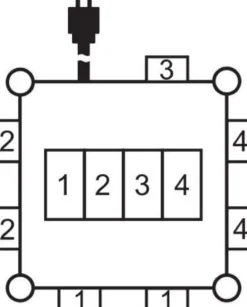 Brennenstuhl Kompakter Stromverteiler BSV 3-FI / TPE - 1153690200