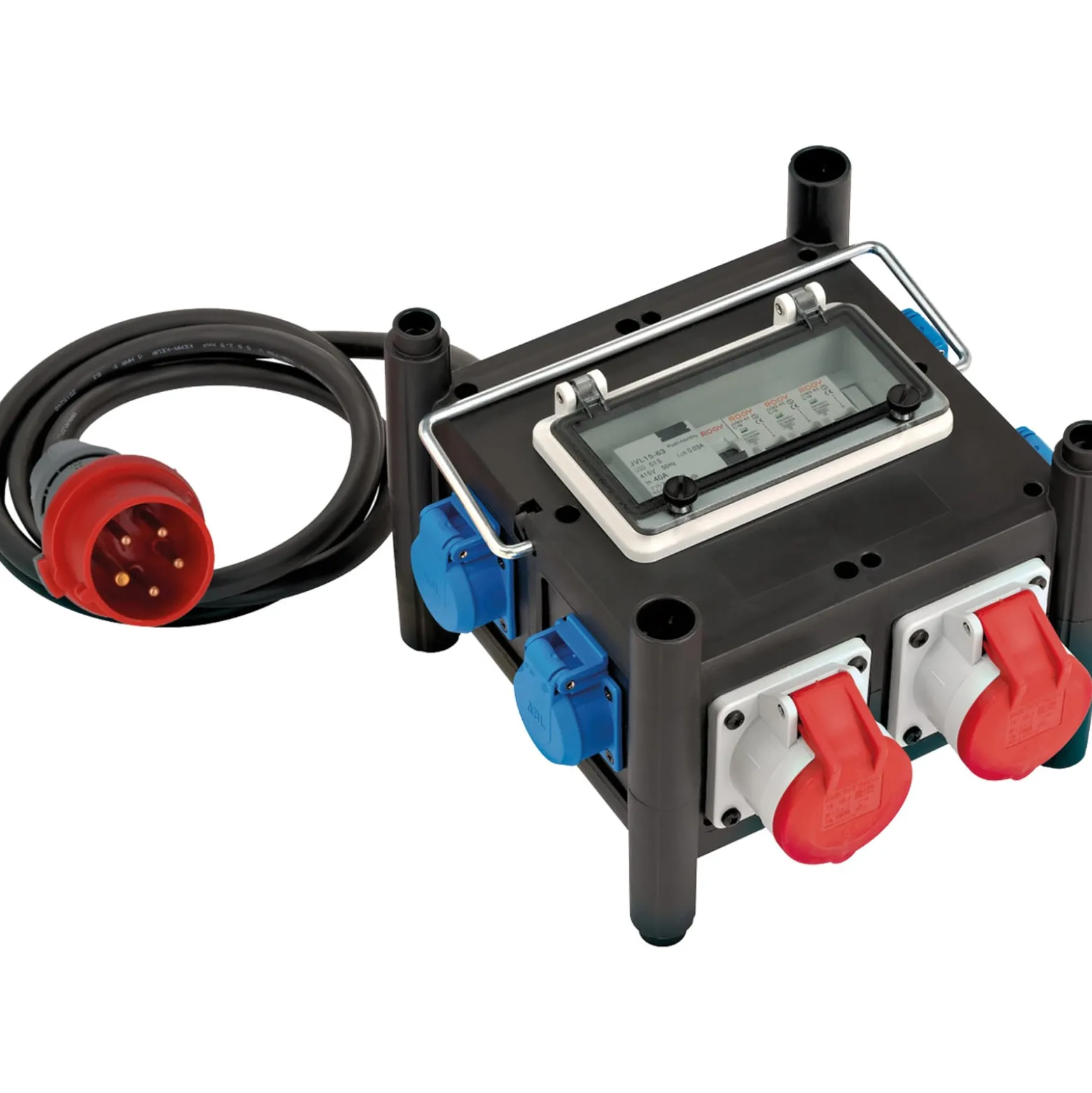 Brennenstuhl Kompakter Stromverteiler BSV 3-FI / TPE - 1153690200