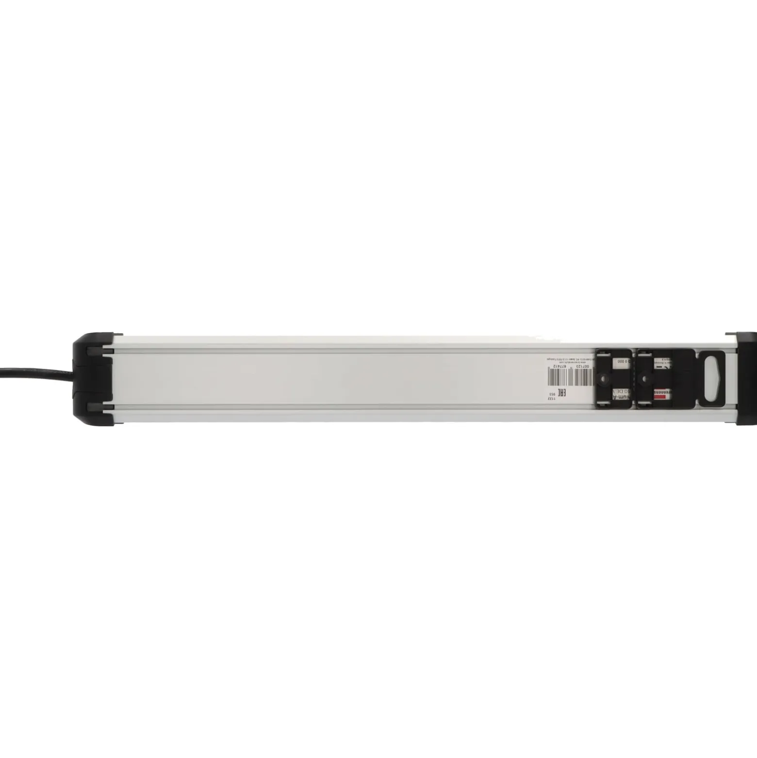 Brennenstuhl Premium-Alu-Line Steckdosenleiste mit Schalter 10-fach 3 m H05VV-F 3G1,5 - 1391030000