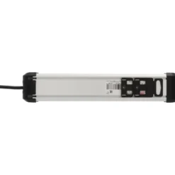 Brennenstuhl Premium-Alu-Line Steckdosenleiste mit Schalter 8-fach 3 m H05VV-F 3G1,5 - 1391030800
