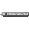 Brennenstuhl Premium-Line 60.000A Überspannungsschutz-Steckdosenleiste 6-fach schwarz/lichtgrau 3 m H05VV-F 3G1,5 19" Format - 1156057696