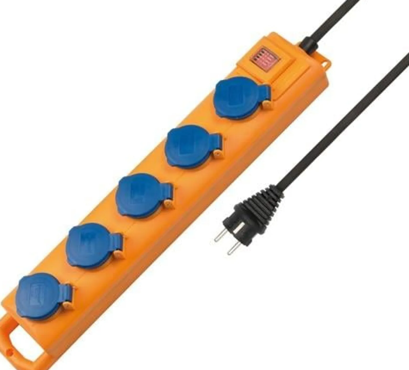 BRENNENSTUHL Steckdosenblock Super Solid SL 554 16 A 230 V Steckd.5 2m H07RN-F 3x1,5 mm² - 1159900205
