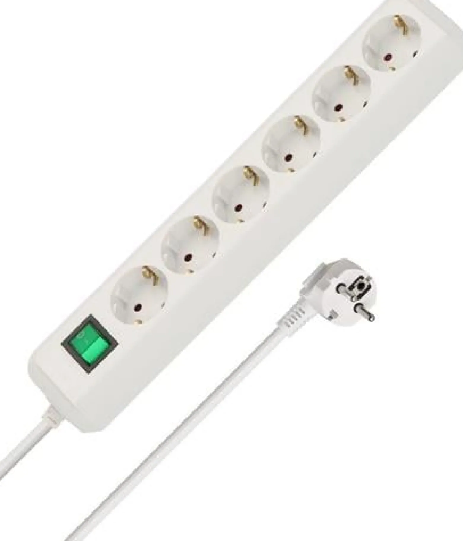 BRENNENSTUHL Steckdosenleiste Eco Line 16 A 250 V Steckd.6 1,5m H05VV-F 3x1,5mm² - 1 15952 0 015