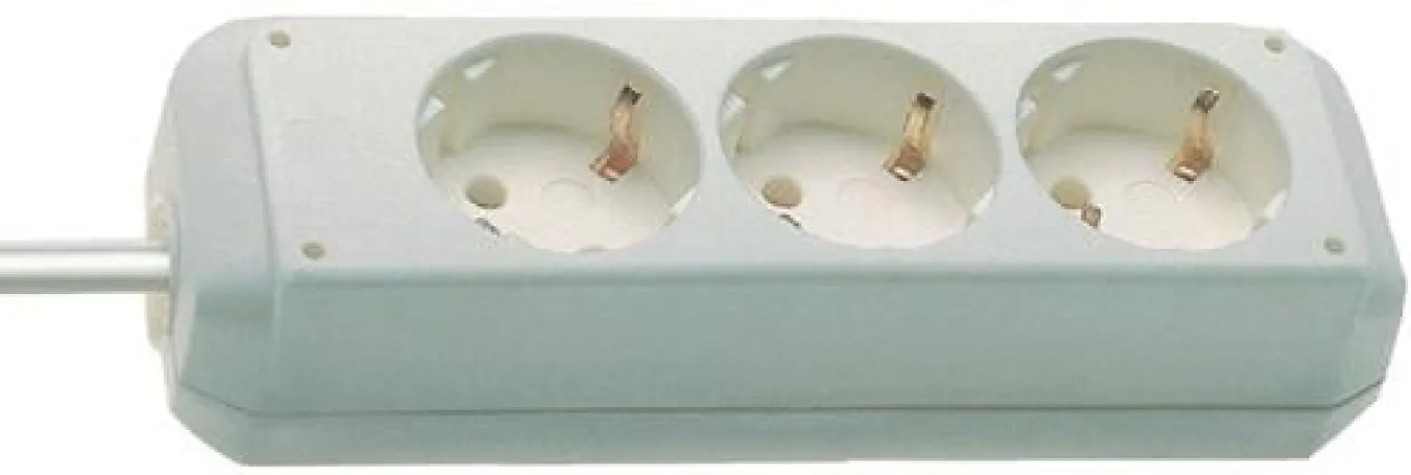 BRENNENSTUHL Steckdosenleiste Eco Line 16 A 250 V Steckd.6 1,5m H05VV-F 3x1,5mm² - 1 15952 0 015