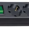 brennenstuhl Steckdosenleiste Eco- Line 1152300015 Schalter 3fach sw