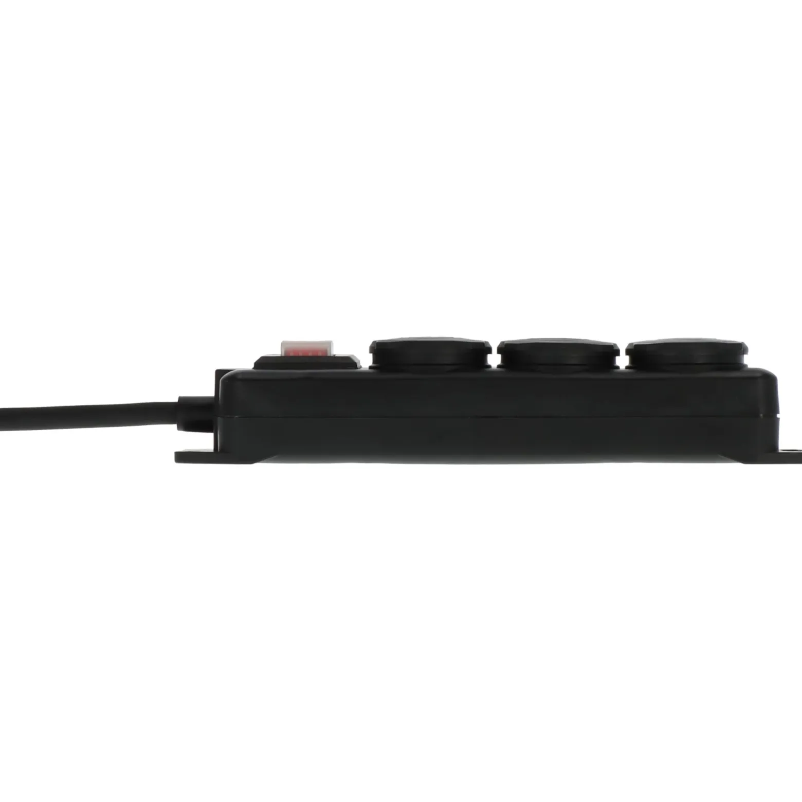 Brennenstuhl Steckdosenverteiler mit Schalter IP44 3-fach schwarz 2 m H07RN-F 3G1,5 - 1159950013