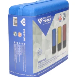 BRILLIANT TOOLS 1/2" Alu-Felgen-Kraft-Stecknuss-Satz 17 / 19 / 21 mm 3tlg. - BT691005