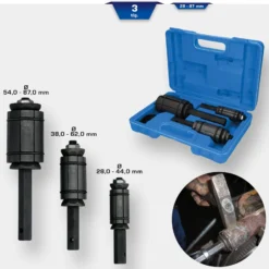 BRILLIANT TOOLS Auspuffrohrformer-Satz 3tlg. - BT601060
