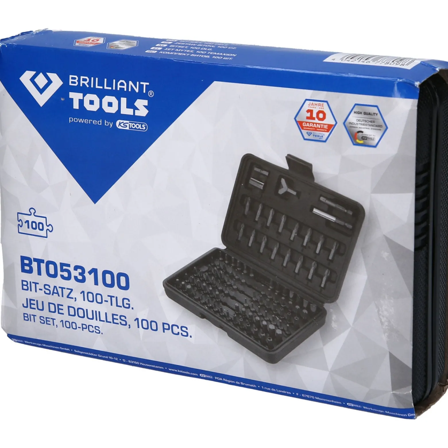 BRILLIANT TOOLS Bit-Satz 100tlg. - BT053100