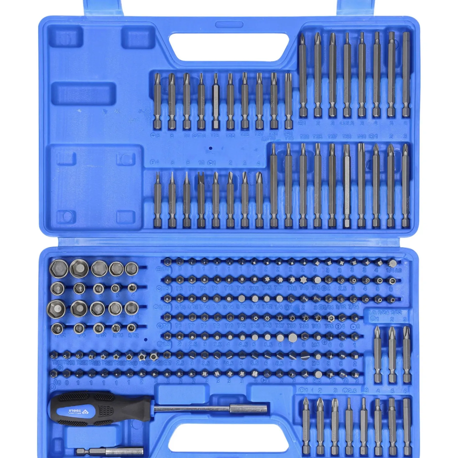 BRILLIANT TOOLS Bit-Satz 208tlg. - BT053208