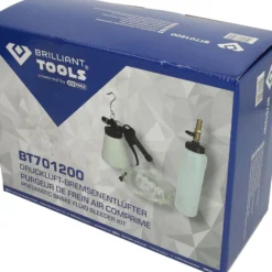 BRILLIANT TOOLS Druckluft-Bremsenentlüfter 6tlg. - BT701200