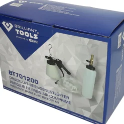 BRILLIANT TOOLS Druckluft-Bremsenentlüfter 6tlg. - BT701200