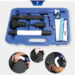 BRILLIANT TOOLS Druckluft-Sauger 6tlg. - BT511130