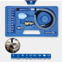 BRILLIANT TOOLS Druckluft-Stiftschleifer-Satz 16tlg. - BT160710