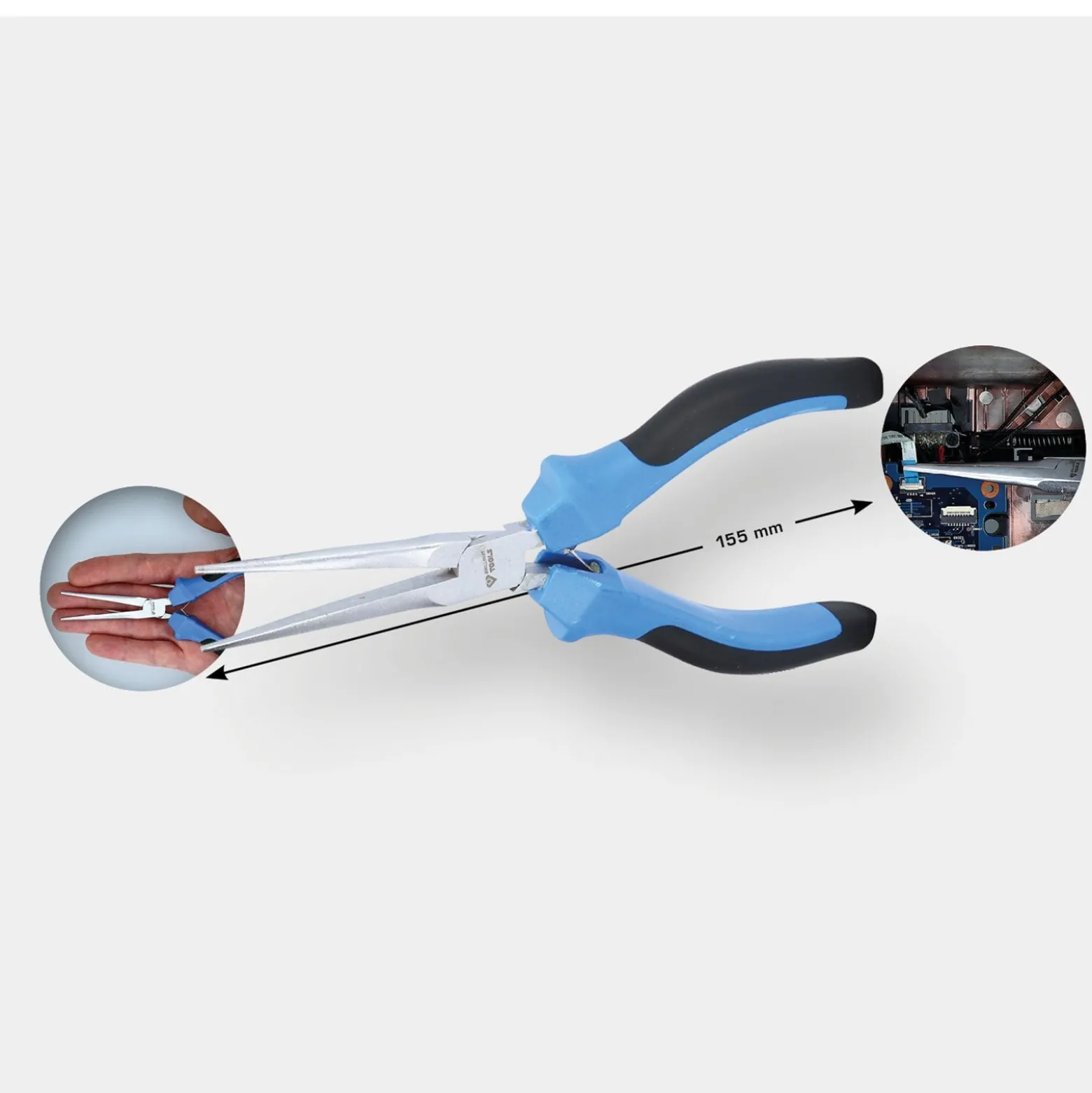 BRILLIANT TOOLS Feinmechanik-Telefonzange - BT067606