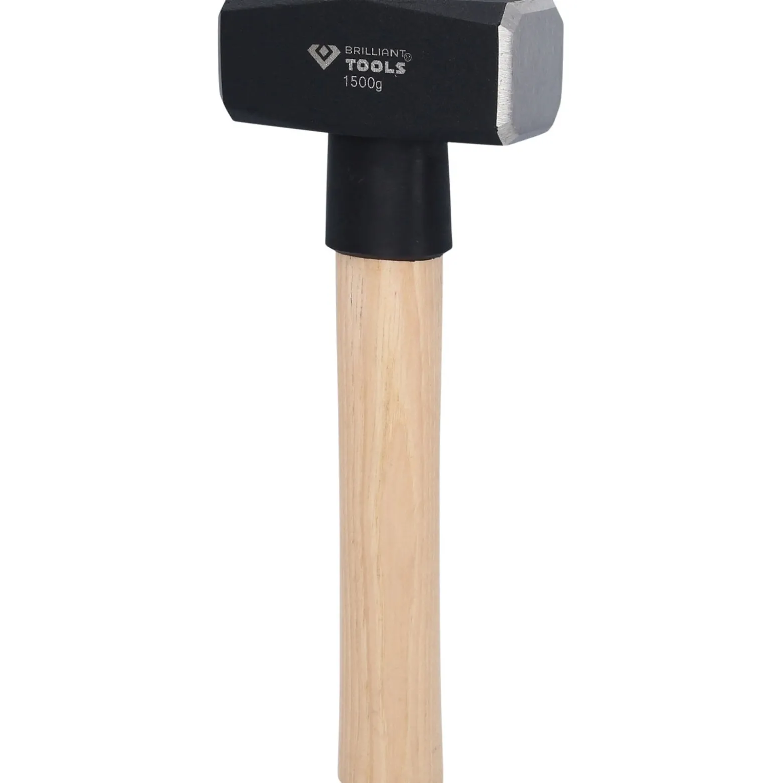 BRILLIANT TOOLS Fäustel mit Hickory-Stiel 1500 g - BT075150