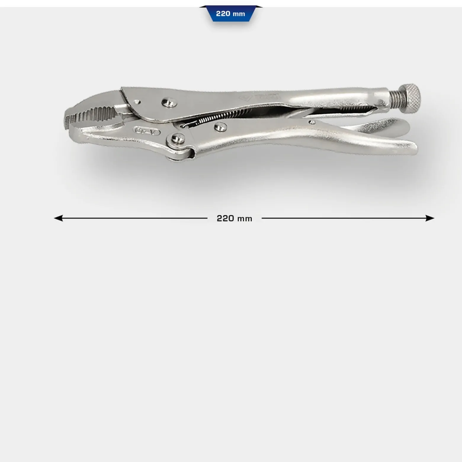 BRILLIANT TOOLS Gripzange 220 mm - BT065903