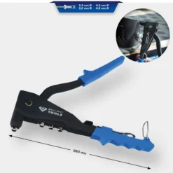 BRILLIANT TOOLS Handnietzange für Ø 2,4-3,2-4,0-4,8 mm Nieten - BT066901