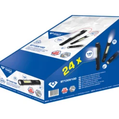BRILLIANT TOOLS 2 in 1 COB-Taschenlampen-Display 24tlg. - BT130910D