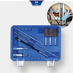 BRILLIANT TOOLS Injektorsitz- und Schacht-Reinigungs-Satz 14tlg. - BT551380