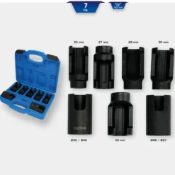 BRILLIANT TOOLS Injektor-Stecknuss-Satz 7tlg. - BT551000