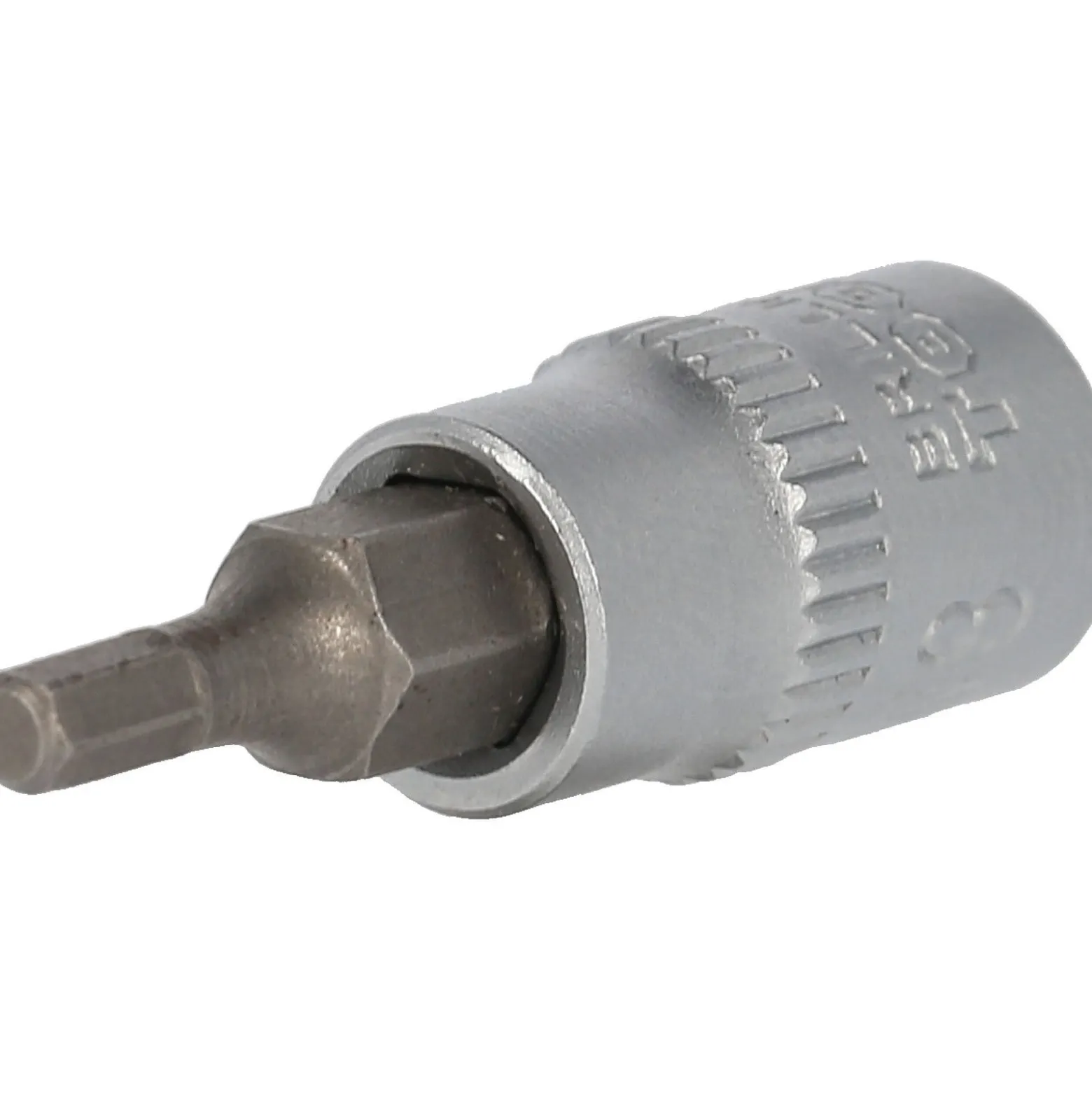 BRILLIANT TOOLS 1/4" Innensechskant Bit-Stecknuss 3 mm - BT020820