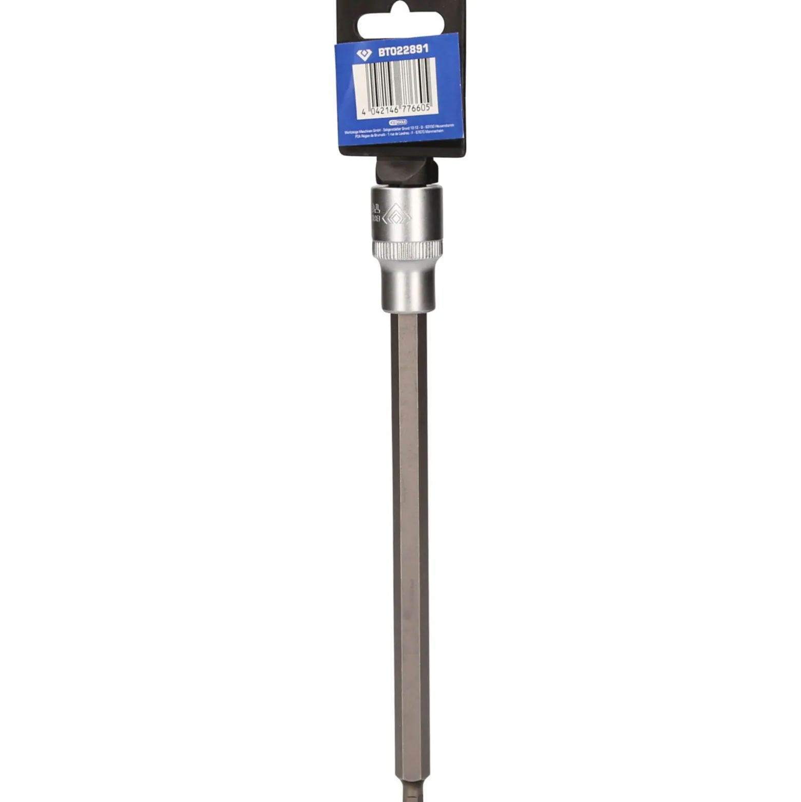 BRILLIANT TOOLS 1/2" Innensechskant Bit-Stecknuss 200 mm lang 6 mm - BT022891