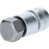 BRILLIANT TOOLS 1/2" Innensechskant Bit-Stecknuss 55 mm lang 22 mm - BT022869