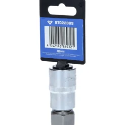 BRILLIANT TOOLS 1/2" Innensechskant Bit-Stecknuss 55 mm lang 22 mm - BT022869